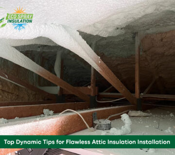 Attic Insulation Installation