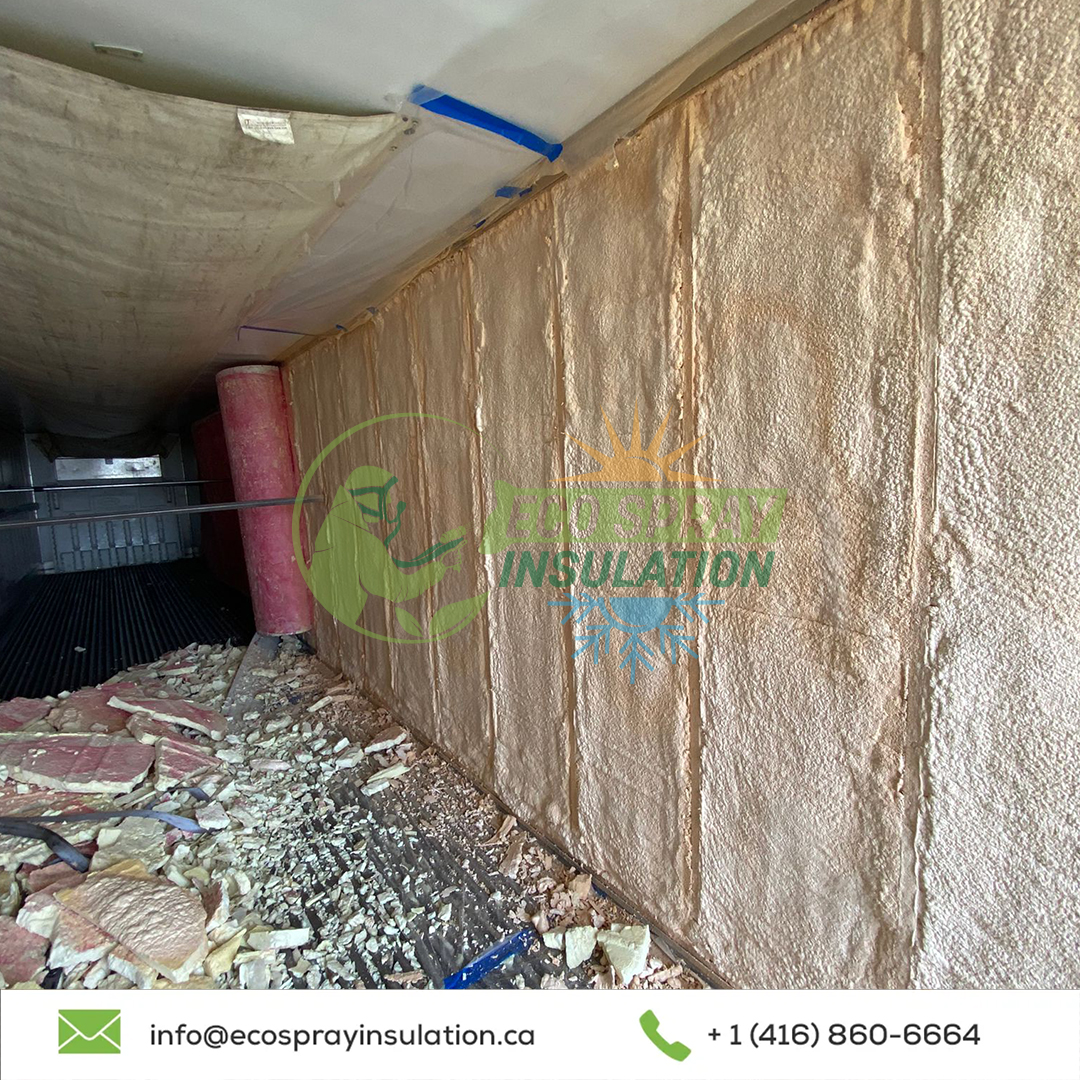 Interior Wall Spray Foam Insulation In Brampton Eco Spray Insulation